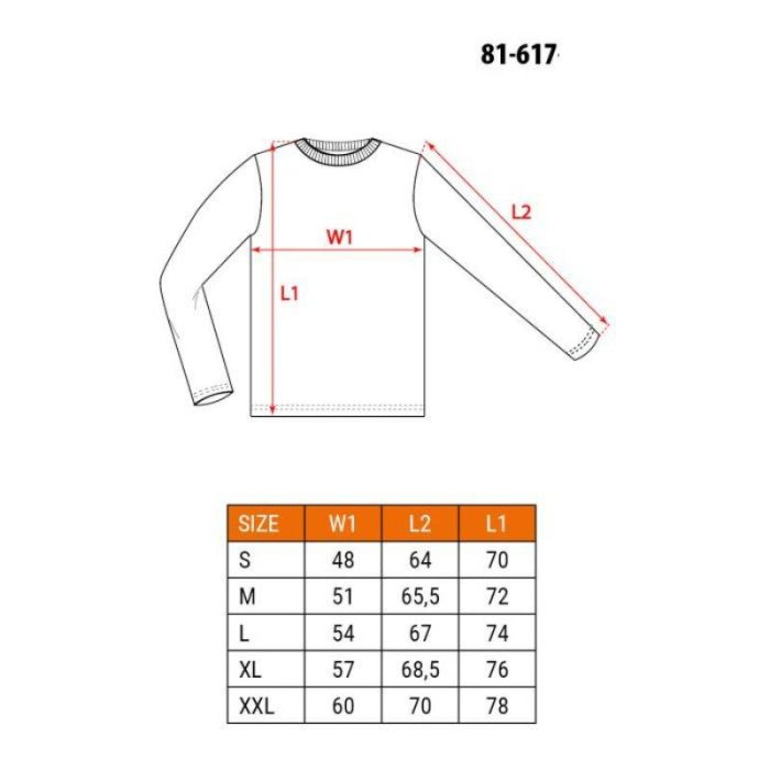 Majica dugih rukava HD+ S-XXL NEO 81-617 - Slika 2