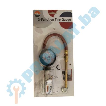 Manometar za gume 1/4" AIRPRO PG-ZN308