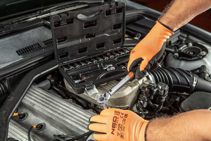 Moment ključ s priborom 21 kom NEO 08-821 - Slika 2