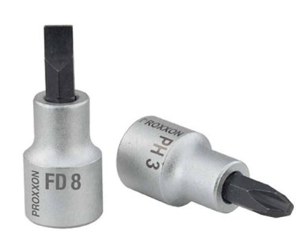 Nasadni izvijač ravni 1/2" 55 mm 8/10 mm 23462/23464 PROXXON