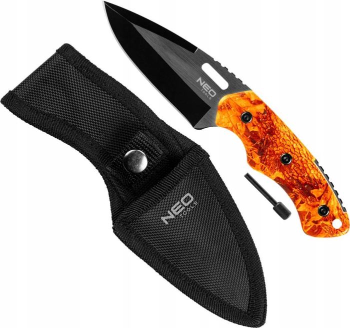 Noz-s-kresivom-200-mm-NEO-63-109-2 Nož s kresivom 200 mm NEO 63-109 - Slika 3