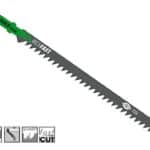 Nož za ubodnu pilu drvo 4.0 x 125 mm HAWERA T344D