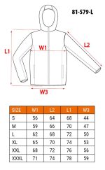 OUTDOOR Bomber jakna s kapuljačom S-XXXL NEO 81-579 - Slika 2