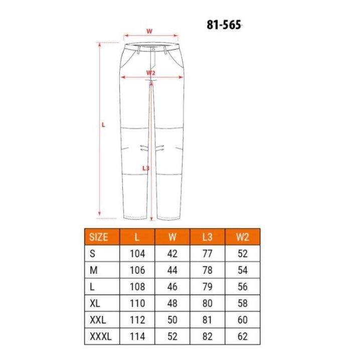 OXFORD-radne-hlace-S-XXXL-NEO-81-565-1 OXFORD radne hlače S-XXXL NEO 81-565 - Slika 2