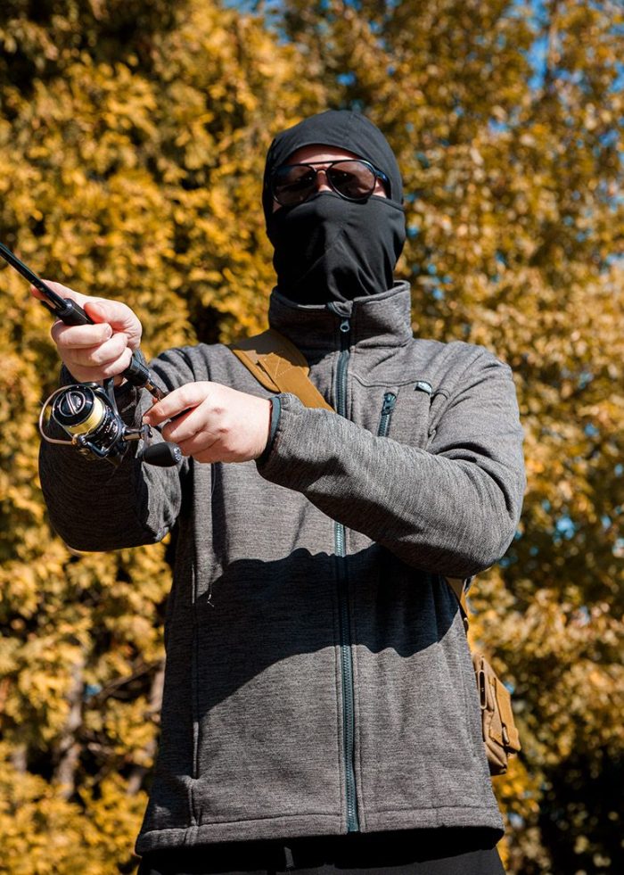 Outdoor jakna pique siva S-XXXL NEO 81-515 - Slika 9