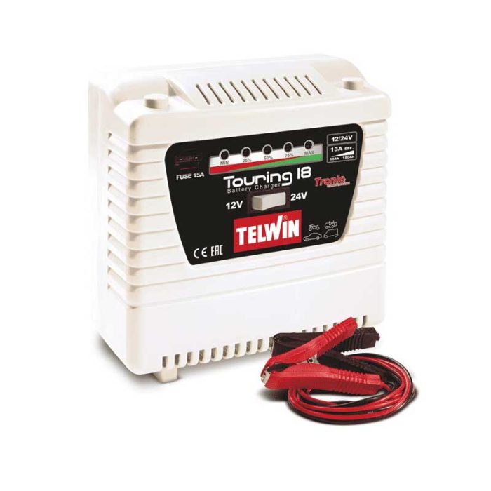Punjač akumulatora 12V/24V TOURING 18 TELWIN Punjač akumulatora 12V/24V TOURING 18 TELWIN