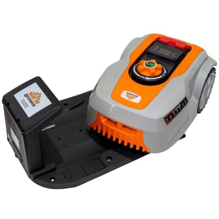 RURIS aku robotska kosilica za travu RXR1550 18 cm - Slika 5
