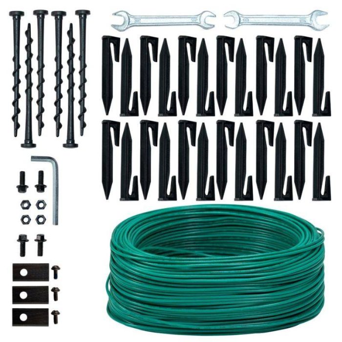 RURIS aku robotska kosilica za travu RXR500 18 cm - Slika 3