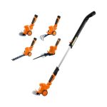 RURIS aku višenamjenski vrtni trimer F455