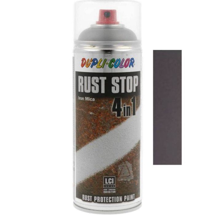 RUST STOP 4U1 strukturni sprej protiv hrđe 400 ml DUPLI-COLOR - DB703 strukturna RUST STOP 4U1 strukturni sprej protiv hrđe 400 ml DUPLI-COLOR - DB703 strukturna