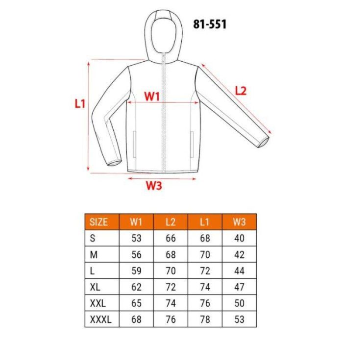 Radna jakna s kapuljačom S-XXXL NEO 81-551 - Slika 2