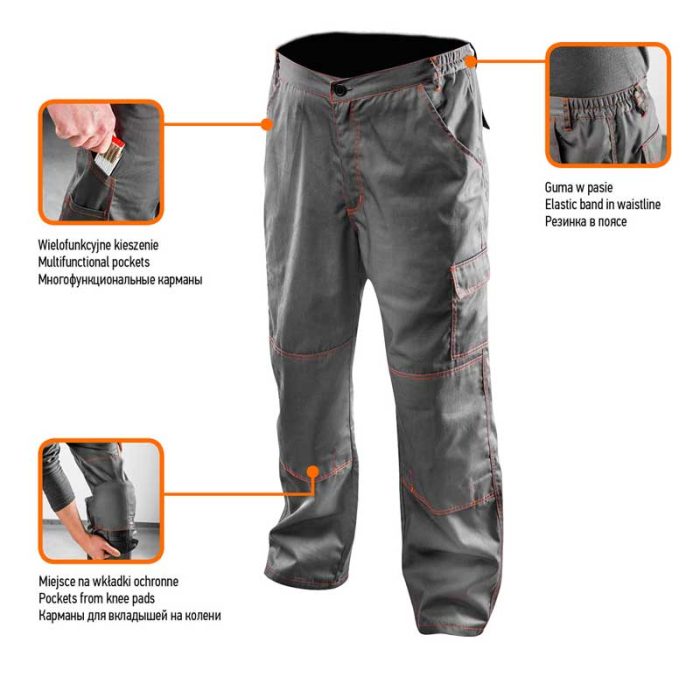 Radne-hlace-S-XXL-NEO-81-420-2 Radne hlače S-XXL NEO 81-420 - Slika 3