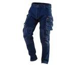Radne hlače denim s ojačanjima M-XXXL NEO 81-228