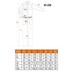 Radni kombinezon S-XXL NEO 81-250 - Slika 2