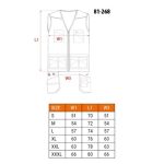 Radni prsluk HD Slim S-XXXL NEO 81-268 - Slika 2