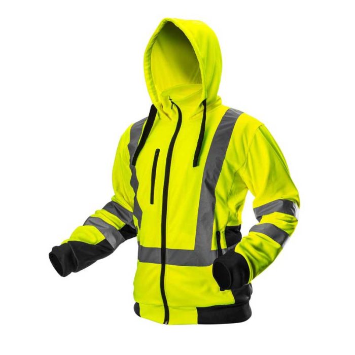 Reflektirajuća jakna s kapuljačom S-XXL NEO 81-745 Reflektirajuća jakna s kapuljačom S-XXL NEO 81-745