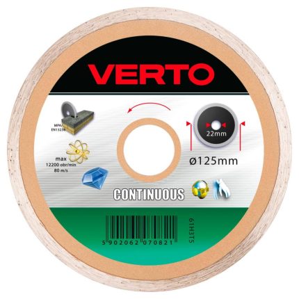 Rezna dijamantna ploča 125 mm VERTO 61H3T5