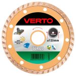 Rezna dijamantna ploča turbo 125 mm VERTO 61H3P5