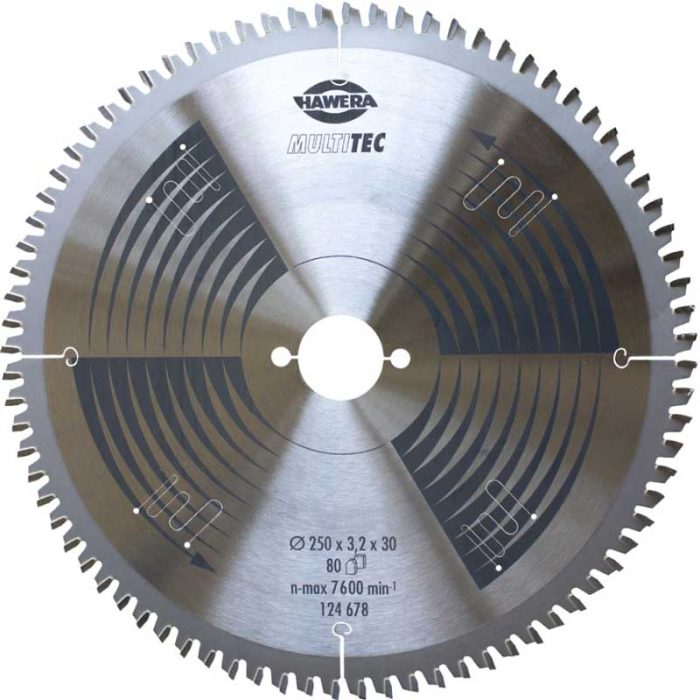 Rezna ploča Multitec 250x30 mm 80 zuba HAWERA Rezna ploča Multitec 250x30 mm 80 zuba HAWERA