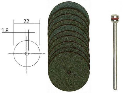 Rezna ploča od konruda 10 kom 28810 PROXXON