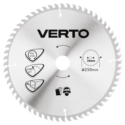 Rezna ploča za aluminij 250x30 mm VERTO 61H108