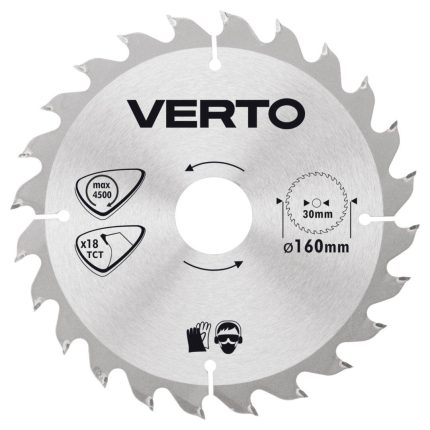 Rezna ploča za drvo 160x30 mm VERTO 61H116