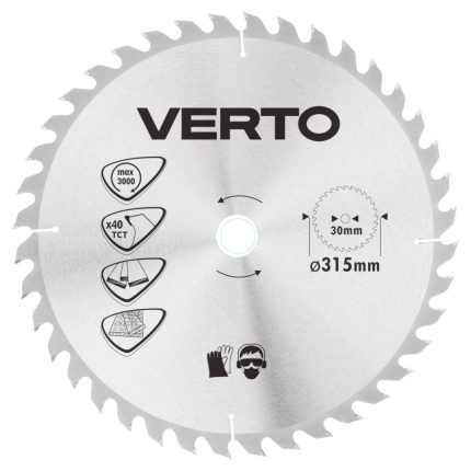 Rezna ploča za drvo 315x30 mm VERTO 61H140