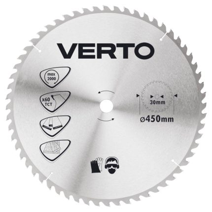 Rezna ploča za drvo 450x30 mm VERTO 61H150