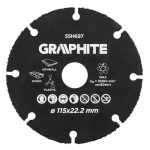 Rezna ploča za drvo i plastiku 115-230 mm GRAPHITE 55H697-55H699