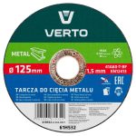 Rezna ploča za metal 125 mm VERTO 61H532