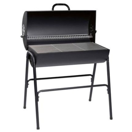 Roštilj na ugljen u obliku bačve