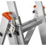 STS Trodijelne višenamjenske ljestve 6-11 gazišta - Slika 4