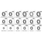 Set O-prstenova za klima uređaje HNBR 270 kom NEO 11-976 - Slika 2