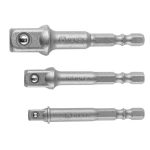 Set adaptera 3 kom 1/4" 3/8" 1/2" TOPEX 38D151