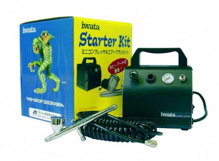Set airbrush HP-CR STARTER KIT IWATA - Slika 2