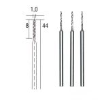 Set borera 1 mm 3 kom 28854 PROXXON