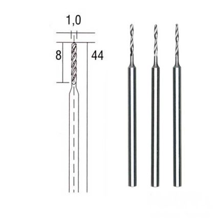 Set borera 1 mm 3 kom 28854 PROXXON
