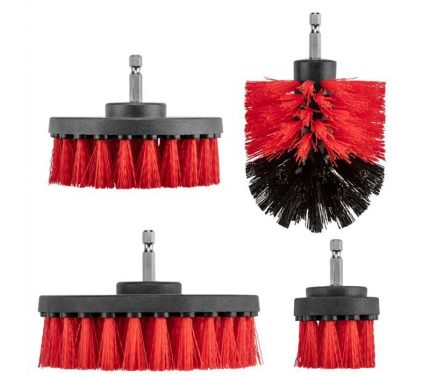 Set četka za čišćenje na bušilicu 4 kom VERTO 62H700