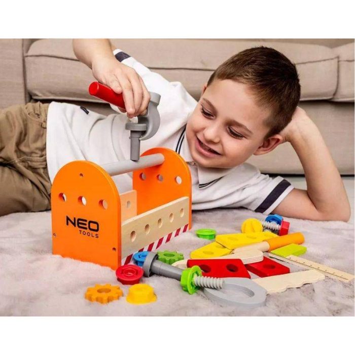 Set-drvenih-alata-za-djecu-NEO-GD022-3 Set drvenih alata za djecu NEO GD022 - Slika 4