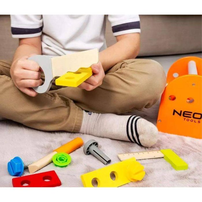 Set-drvenih-alata-za-djecu-NEO-GD022-4 Set drvenih alata za djecu NEO GD022 - Slika 5