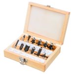 Set glodala za drvo 12 kom VERTO 60H008