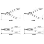 Set kliješta za prstene 4 kom NEO 01-097 - Slika 6