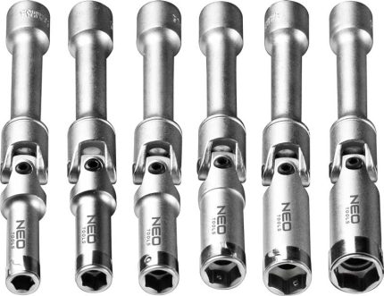 Set ključeva za svjećice 3/8" 6 kom NEO 11-160