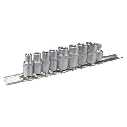 Set nasadnih E ključeva 1/4" 3/8" 9 kom Topex 39D375