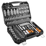 Set nasadnih ključeva 1/2" 1/4" 6 i 12-kutni 110 kom NEO 08-666