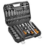 Set nasadnih ključeva 1/2" 1/4" 6 i 12-kutni 86 kom NEO 08-664