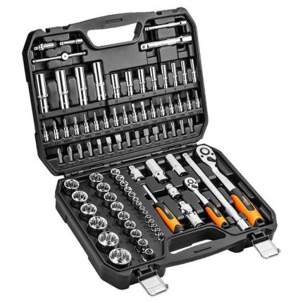 Set nasadnih ključeva 1/2" 1/4" 6 i 12-kutni 86 kom NEO 08-664