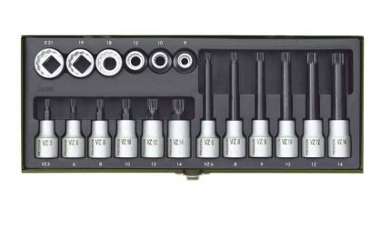 Set nasadnih ključeva 1/2" 18 kom 23296 PROXXON