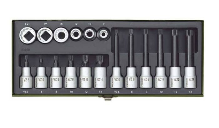Set nasadnih ključeva 1/2" 18 kom 23296 PROXXON Set nasadnih ključeva 1/2" 18 kom 23296 PROXXON