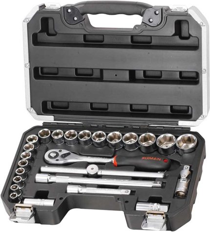 Set nasadnih ključeva 1/2" 25 kom FIXMAN B4025M